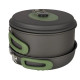 Набір посуду Bo-Camp Explorer 3 Pieces Hard Anodized Grey/Green (2200239) (DAS302732)