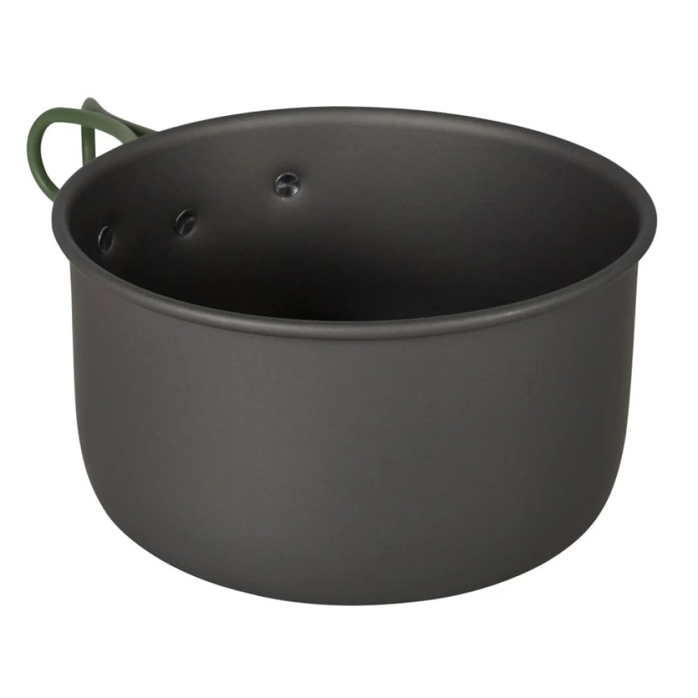 Набір посуду Bo-Camp Explorer 3 Pieces Hard Anodized Grey/Green (2200239) (DAS302732)
