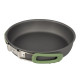 Набір посуду Bo-Camp Explorer 4 Pieces 19 Hard Anodized Grey/Green (2200241) (DAS302733)