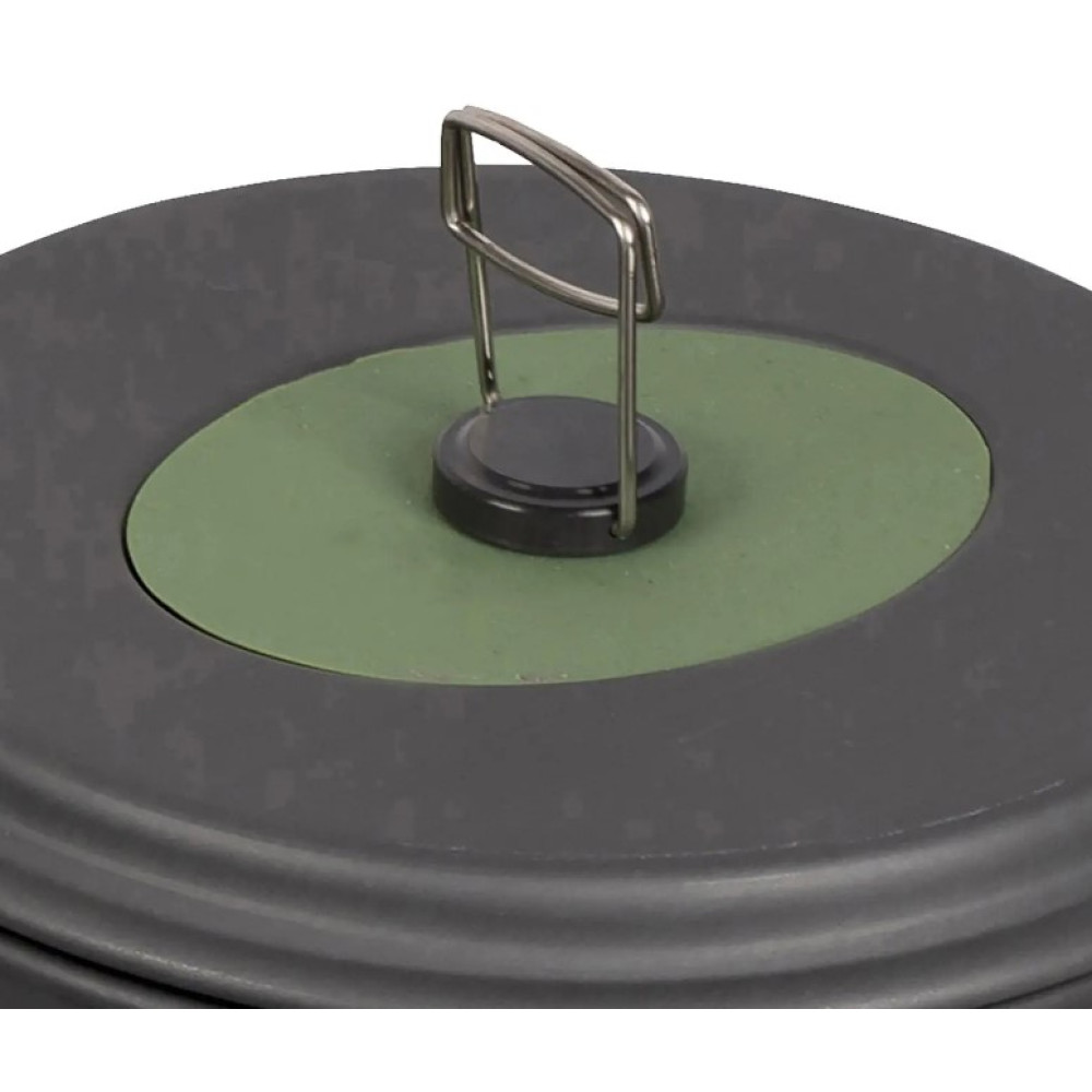 Набір посуду Bo-Camp Explorer 4 Pieces 19 Hard Anodized Grey/Green (2200241) (DAS302733)