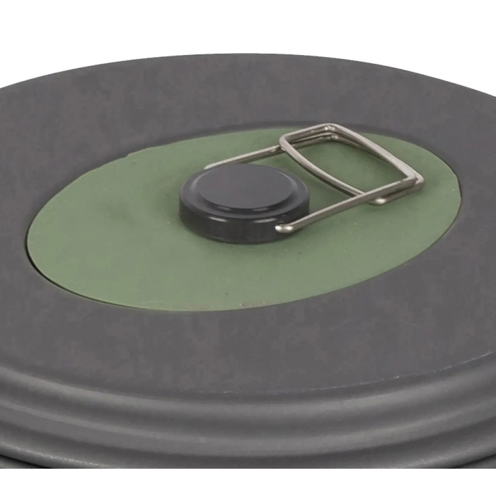 Набір посуду Bo-Camp Explorer 4 Pieces 19 Hard Anodized Grey/Green (2200241) (DAS302733)