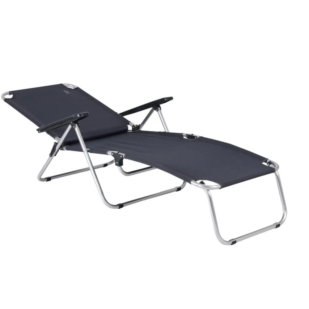 Шезлонг розкладний Bo-Camp Copa Rio Graphite (1211969) (DAS301448)