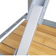 Стіл Bo-Camp Bamboo Brown/Silver (1404800) (DAS301454)