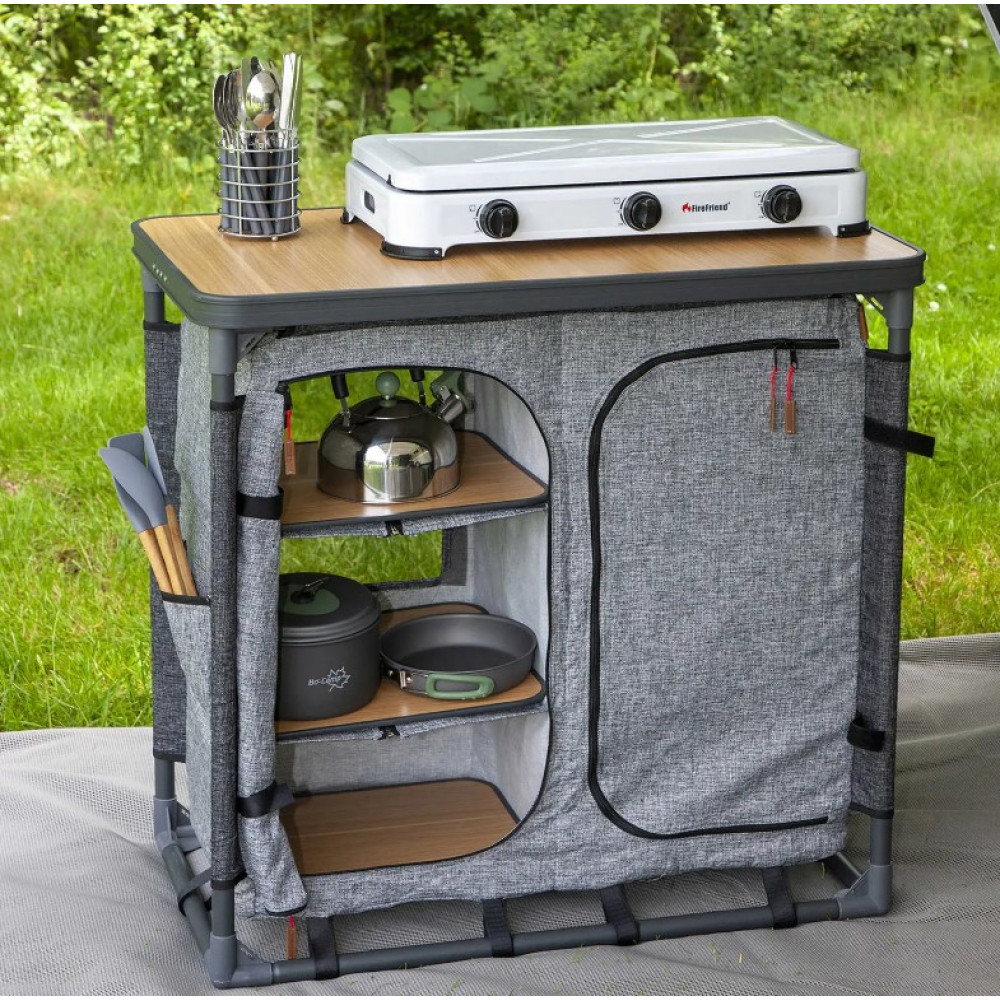 Кухня кемпінгова Bo-Camp Hampton Anthracite (1593655) (DAS301456)