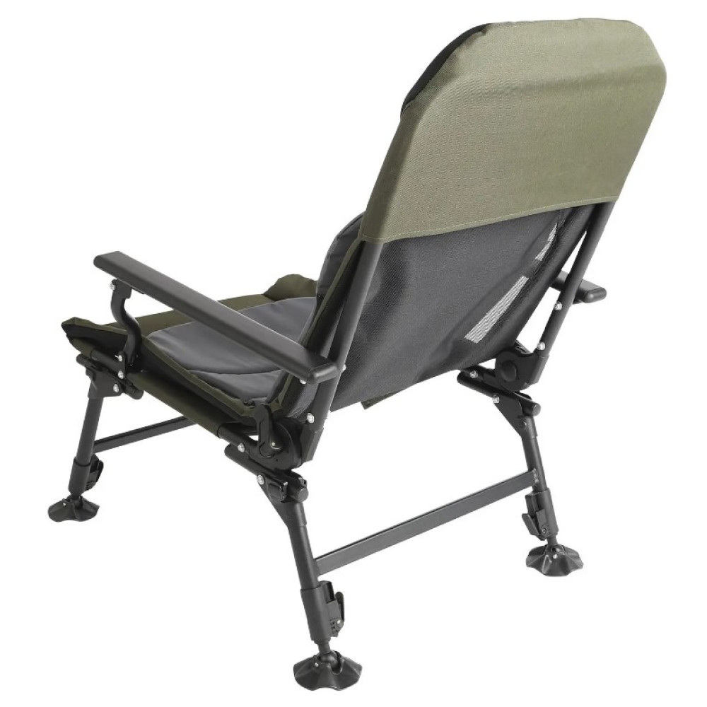 Крісло розкладне Bo-Camp Carp Black/Grey/Green (1204100) (DAS301460)