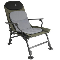 Крісло розкладне Bo-Camp Carp Black/Grey/Green (1204100) (DAS301460)