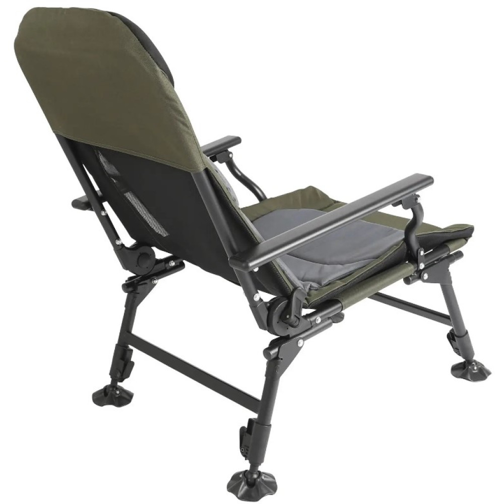 Крісло розкладне Bo-Camp Carp Black/Grey/Green (1204100) (DAS301460)
