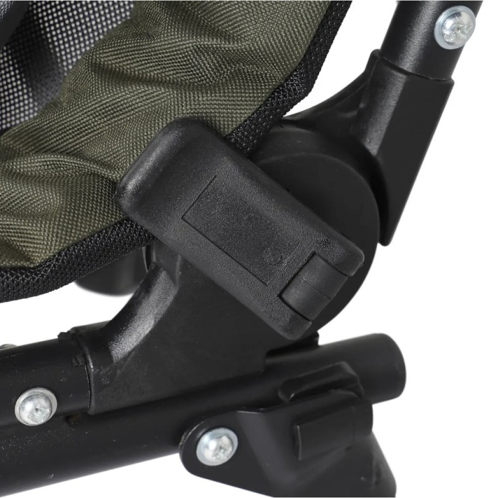Крісло розкладне Bo-Camp Carp Black/Grey/Green (1204100) (DAS301460)