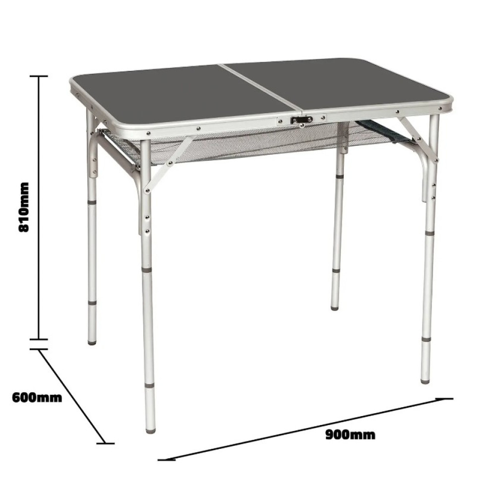 Стіл Bo-Camp Case Model 90x60 cm Grey (1404393) (DAS301469)