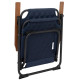 Крісло розкладне Bo-Camp Jefferson Blue (1211897) (DAS302105)