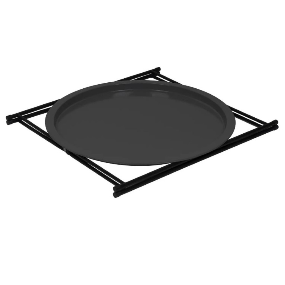 Стол Bo-Camp Harlem 46x46 cm Black (1404325)