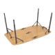 Стол Bo-Camp Islington Oval 120x70 cm Brown (1404652) (DAS302110)