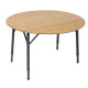 Стол Bo-Camp Poundbury Round 90x90 cm Brown (1404656) (DAS302111)