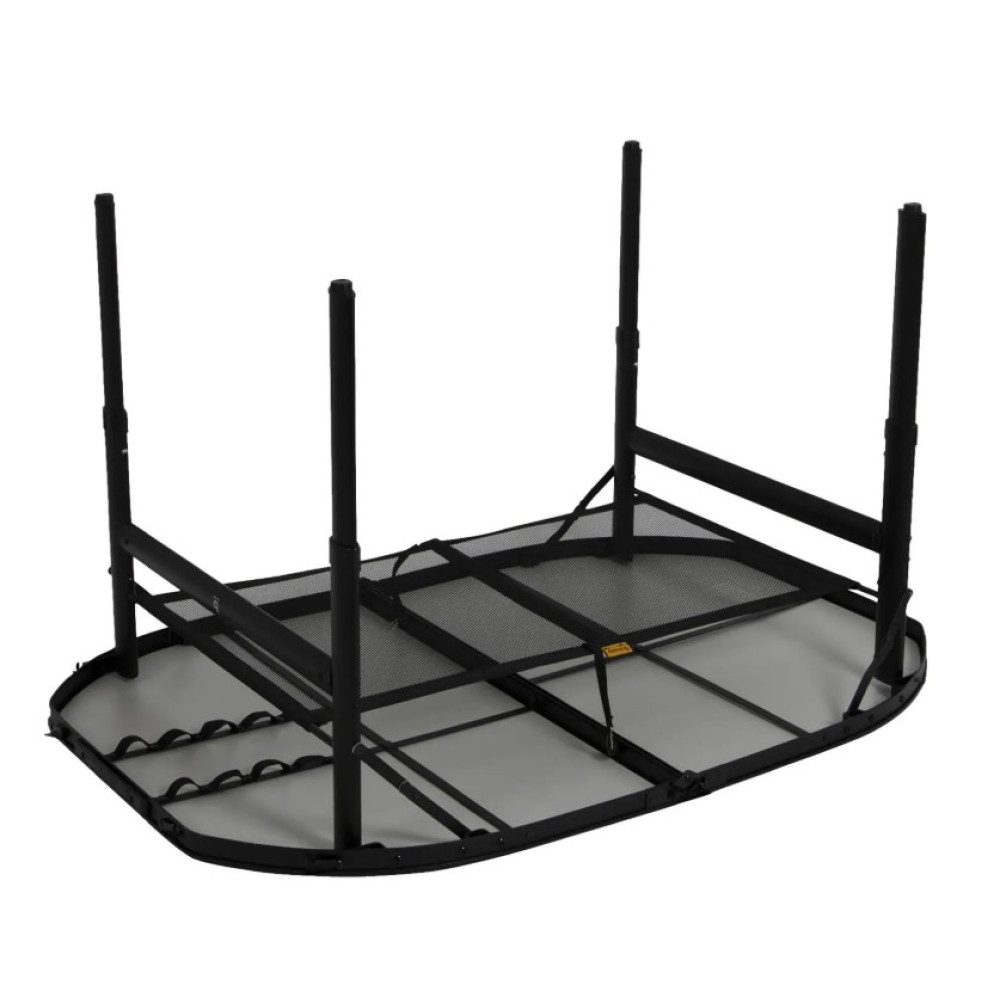 Стіл Bo-Camp Northgate Oval 120x80 cm Black/Grey (1404187)