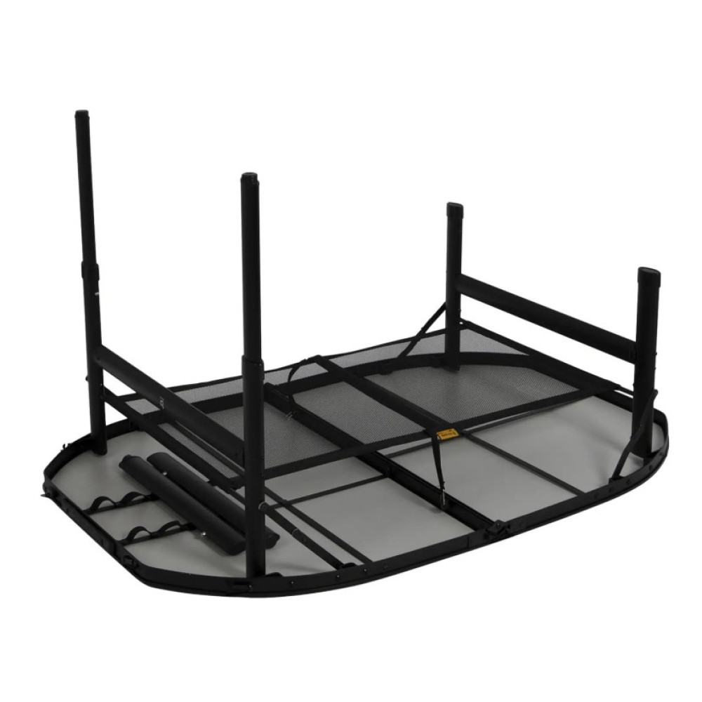 Стіл Bo-Camp Northgate Oval 120x80 cm Black/Grey (1404187)