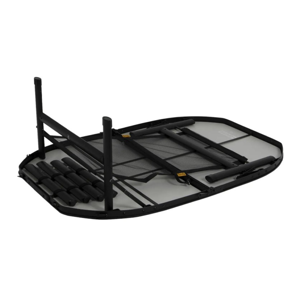 Стіл Bo-Camp Northgate Oval 120x80 cm Black/Grey (1404187)