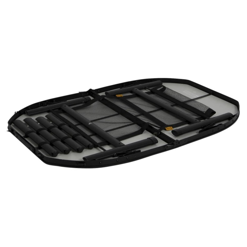 Стіл Bo-Camp Northgate Oval 120x80 cm Black/Grey (1404187)