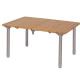 Стіл Bo-Camp Southwark 60x40cm Bamboo Brown (1404644) (DAS302572)