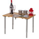 Стіл Bo-Camp Southwark 60x40cm Bamboo Brown (1404644) (DAS302572)