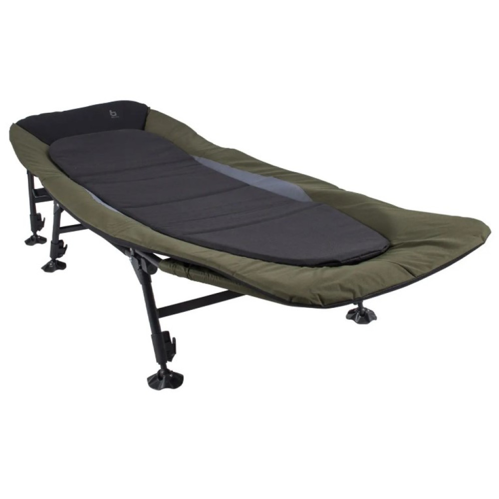 Ліжко розкладне Bo-Camp Sturgeon Black/Grey/Green (1304390)