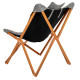 Крісло розкладне Bo-Camp Bloomsbury L Grey (1200370) (DAS302726)