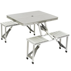 Стол Bo-Camp Picnic Aluminium (1404579) (DAS302729)