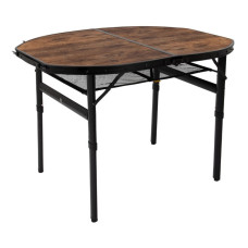 Стол Bo-Camp Woodbine Oval 100x70 cm Black/Wood look (1404185)