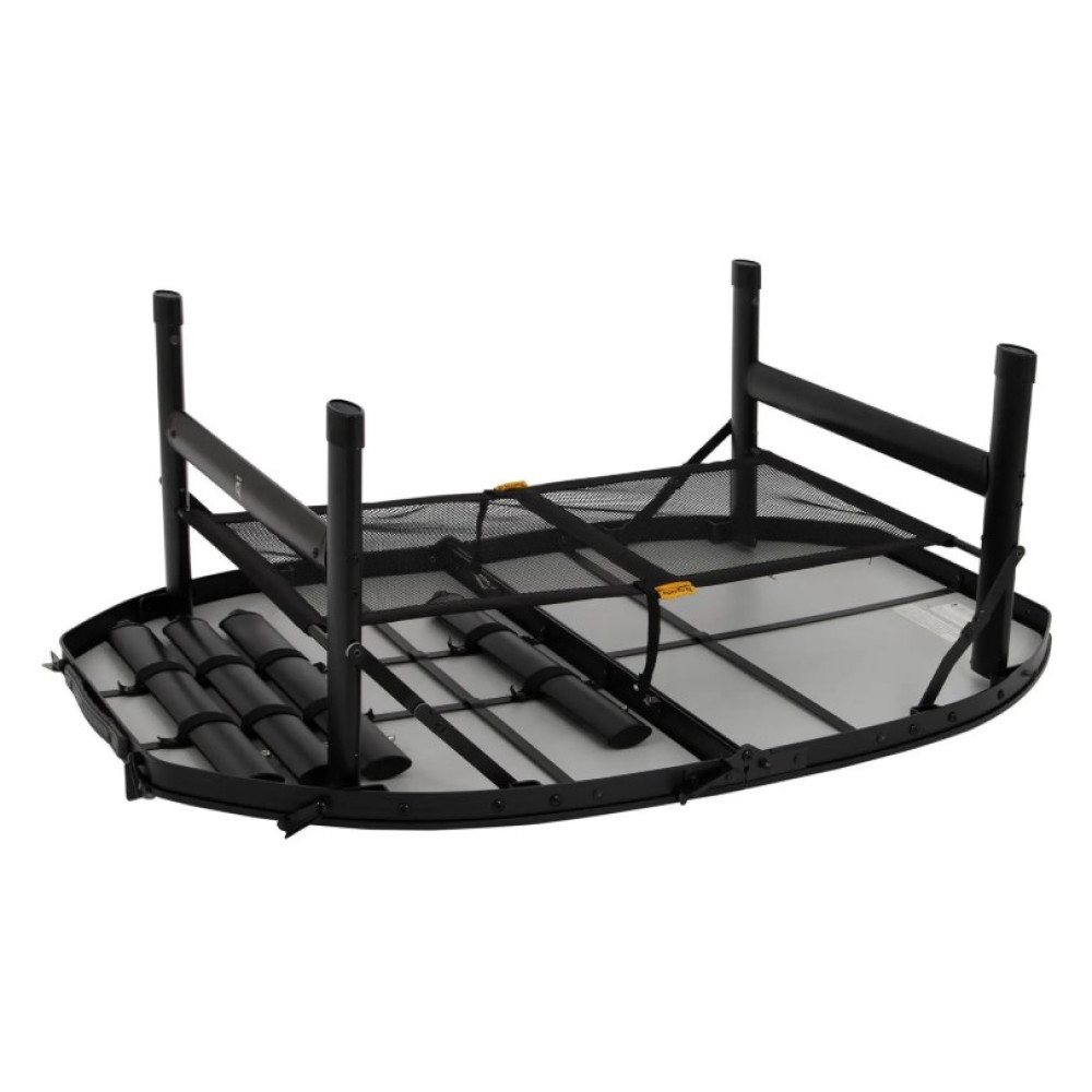 Стол Bo-Camp Woodbine Oval 100x70 cm Black/Wood look (1404185)