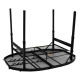 Стол Bo-Camp Woodbine Oval 100x70 cm Black/Wood look (1404185)