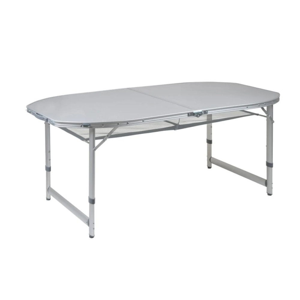 Стіл Bo-Camp Premium Oval 150x80 cm Grey (1404405)