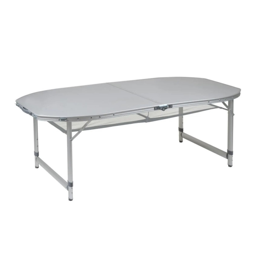 Стіл Bo-Camp Premium Oval 150x80 cm Grey (1404405)