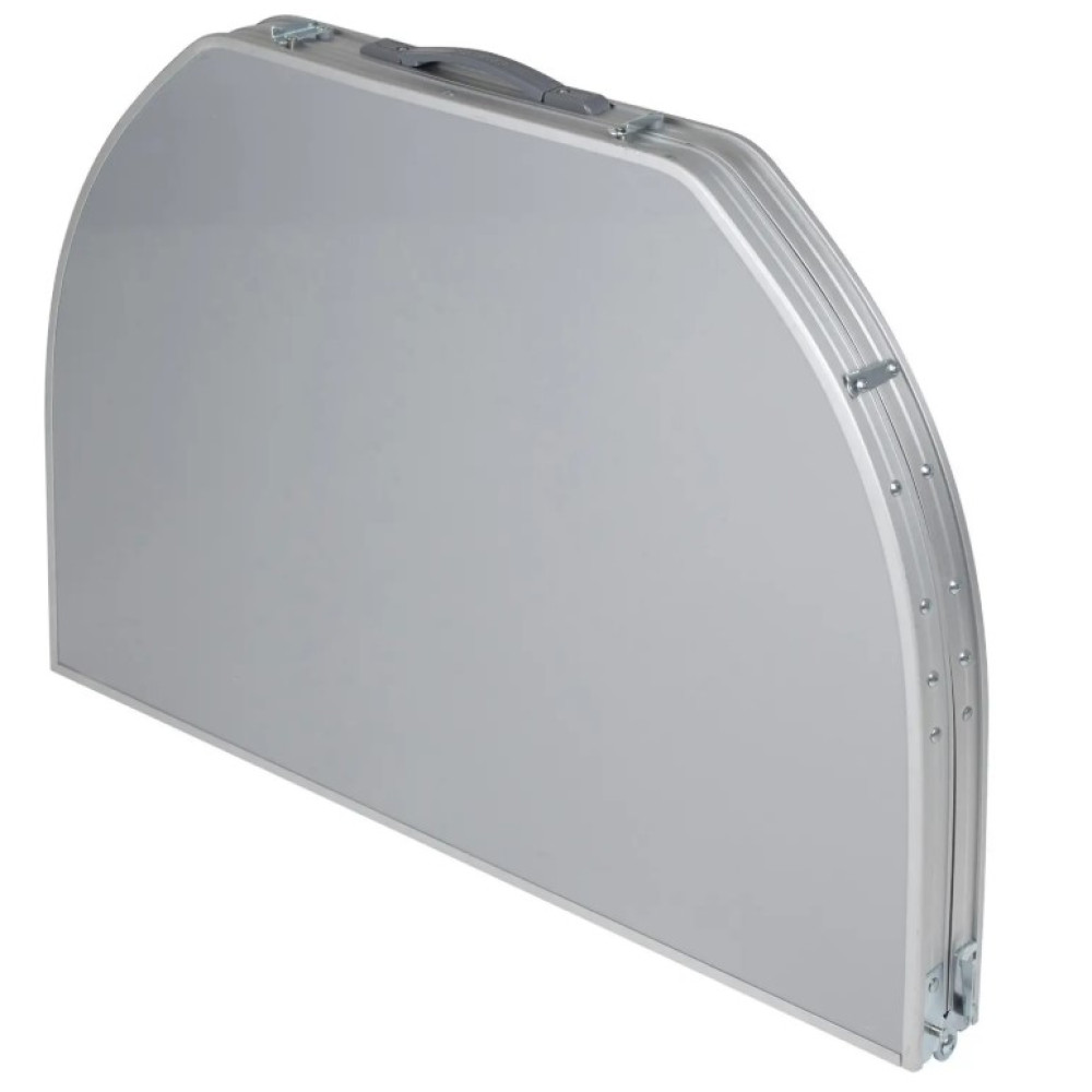 Стіл Bo-Camp Premium Oval 150x80 cm Grey (1404405)