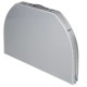 Стіл Bo-Camp Premium Oval 150x80 cm Grey (1404405)