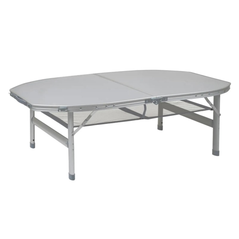Стіл Bo-Camp Premium Oval 120x80 cm Grey (1404420)