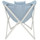 Крісло розкладне Bo-Camp Gordes L Pastel Blue (1200371) (DAS303256)