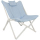 Крісло розкладне Bo-Camp Gordes L Pastel Blue (1200371) (DAS303256)