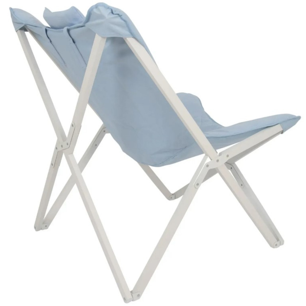 Крісло розкладне Bo-Camp Gordes L Pastel Blue (1200371) (DAS303256)