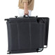 Кровать раскладная Bo-Camp Sun Lounger With Sunscreen 5 Positions Grey (1304492) (DAS303260)