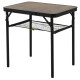 Стол Bo-Camp Garland 60x45 cm Black/Wood look (1404195) (DAS303266)