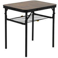 Стіл Bo-Camp Garland 60x45 cm Black/Wood look (1404195) (DAS303266)