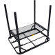 Стол Bo-Camp Garland 60x45 cm Black/Wood look (1404195) (DAS303266)