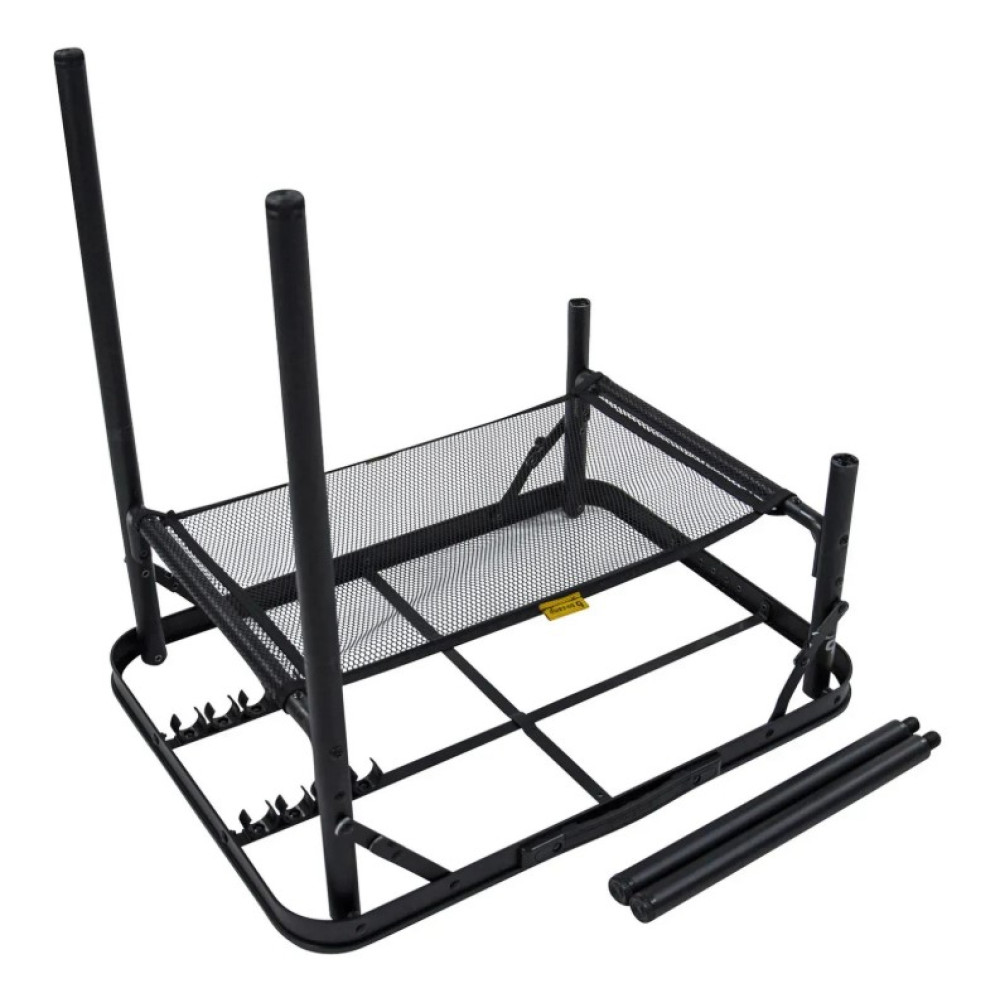 Стол Bo-Camp Garland 60x45 cm Black/Wood look (1404195) (DAS303266)