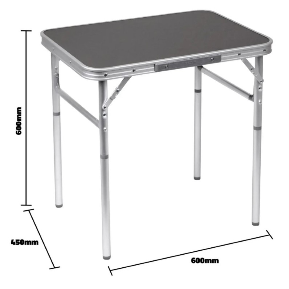 Стіл Bo-Camp 60x45 cm Grey (1404385) (DAS303271)