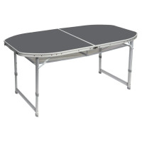Стол Bo-Camp Case Model Oval 150x80 cm Grey (1404399) (DAS303275)