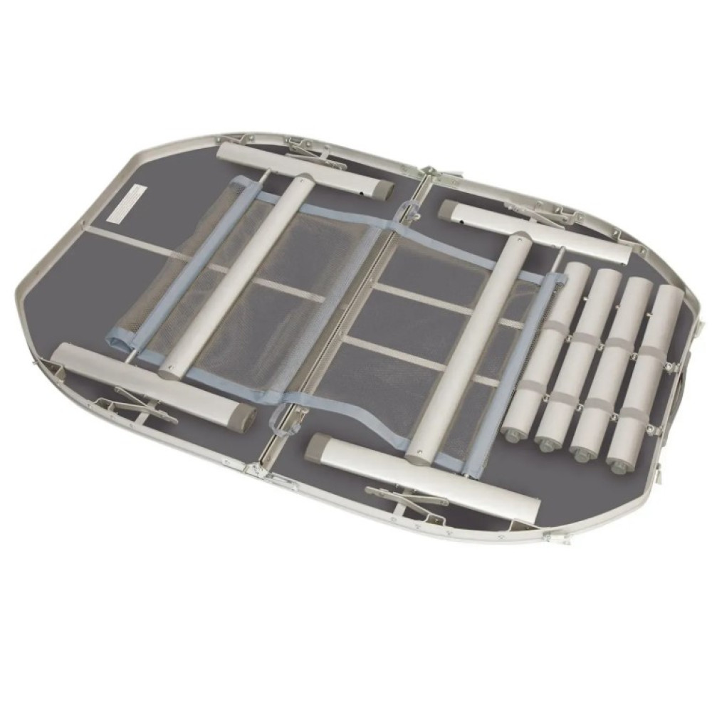 Стол Bo-Camp Case Model Oval 120x80 cm Grey (1404415) (DAS303277)