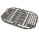 Стол Bo-Camp Case Model Oval 120x80 cm Grey (1404415) (DAS303277)