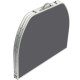 Стол Bo-Camp Case Model Oval 120x80 cm Grey (1404415) (DAS303277)