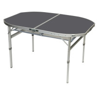 Стіл Bo-Camp Case Model Oval 120x80 cm Grey (1404415) (DAS303277)