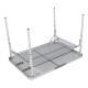 Стол Bo-Camp 100x70 cm Grey (1404417) (DAS303279)