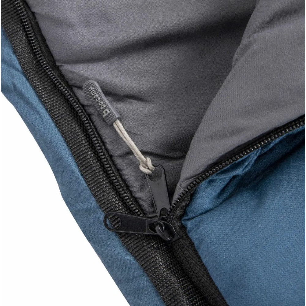 Спальний мішок Bo-Camp Vendeen Cool/Warm Silver -2° Blue/Grey (3605880) (DAS301420)
